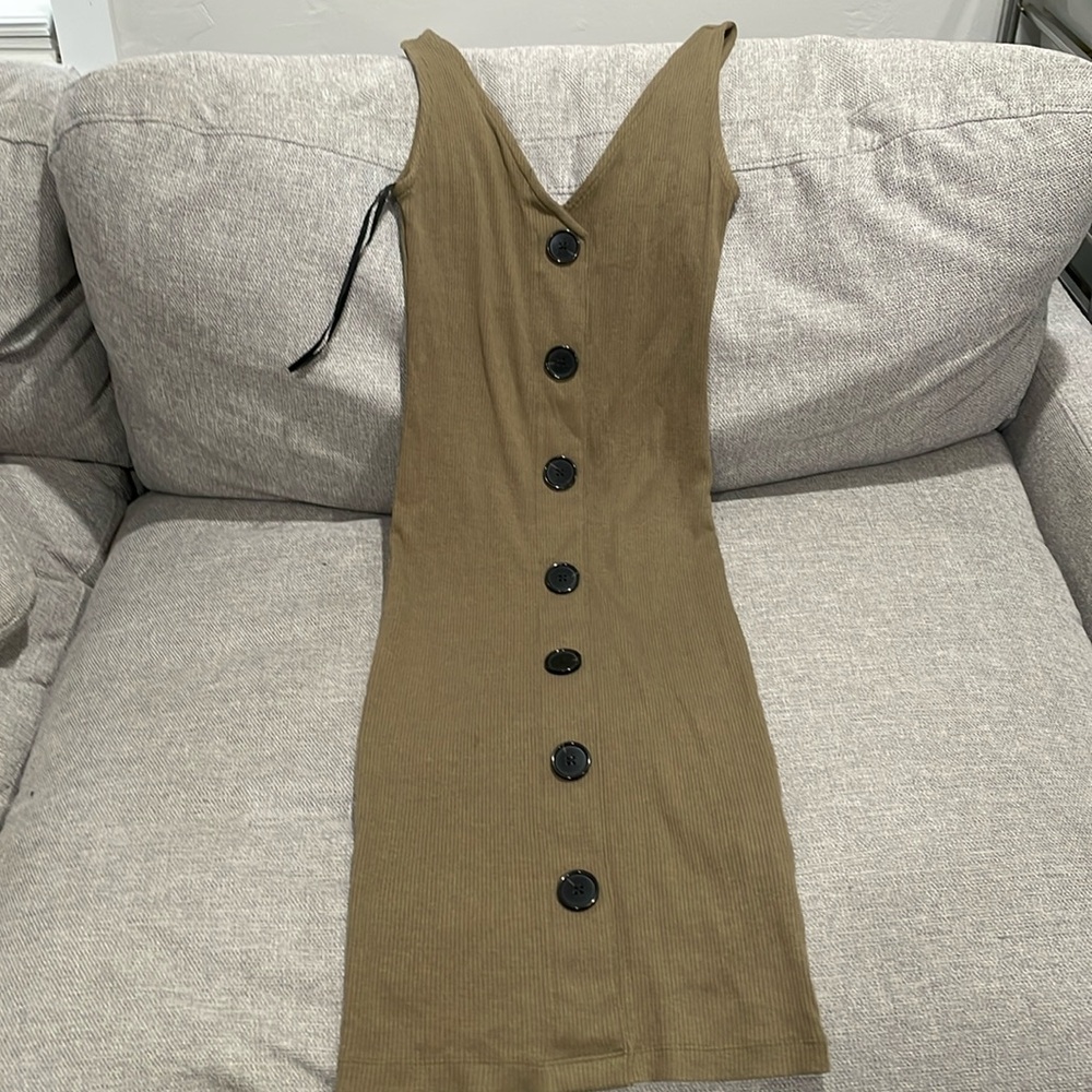 Forever 21 Olive Green Dress